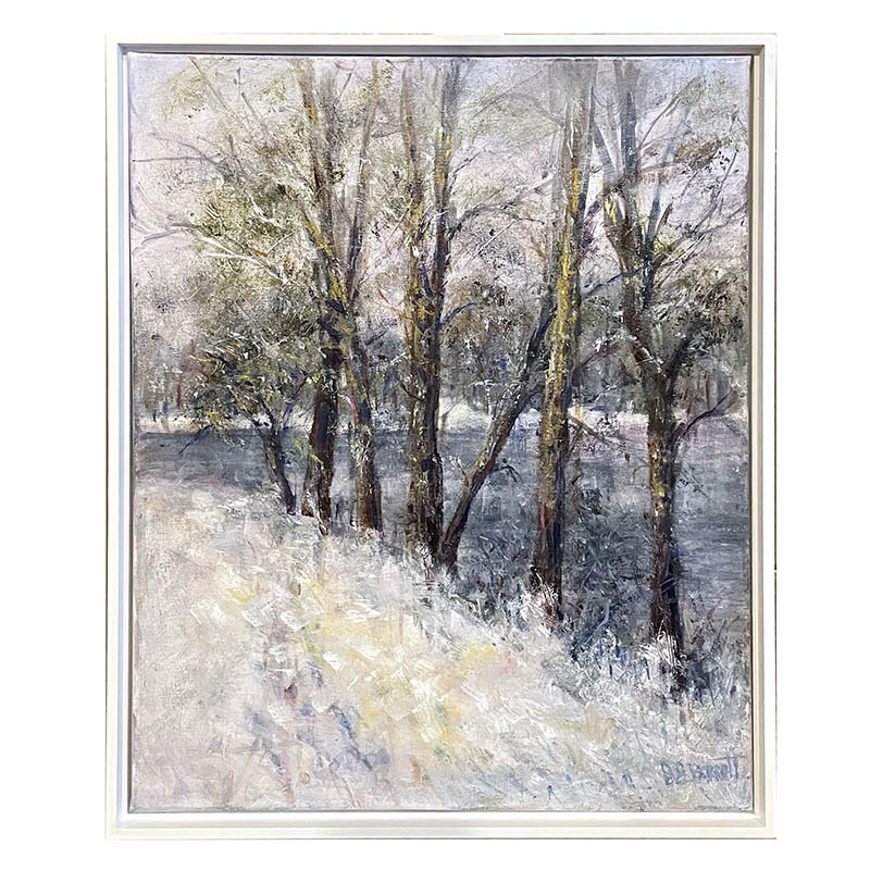 Art Print - Trees Catch Snow at Avondale Lake