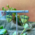 Lemon Sorbet Dragonfly Doodle Earrings