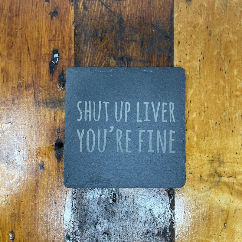 Coaster - Slate | Square