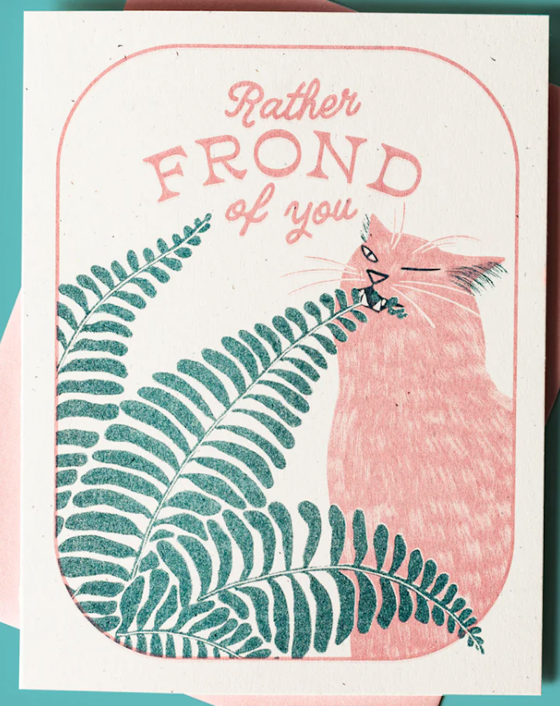 Card - Rather Frond of You