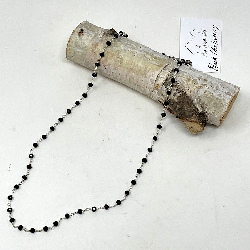 Gemstone Necklace - Silver