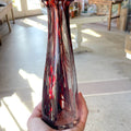 Vase - Red Swirl