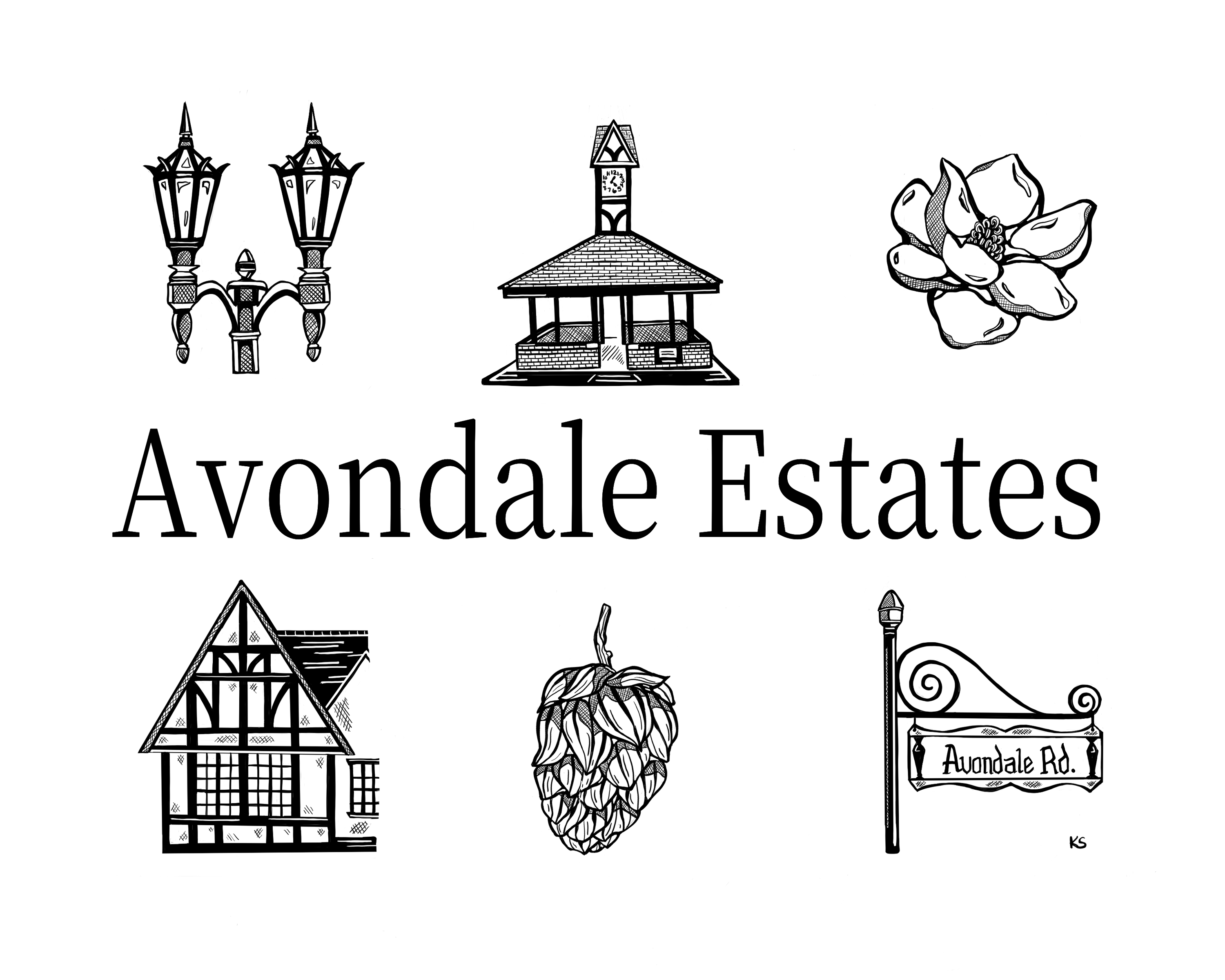 8x10 Print - Avondale Estates