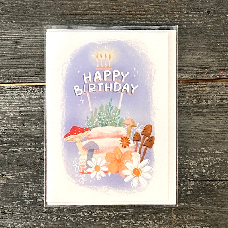 Card - Happy Birthday- Cake