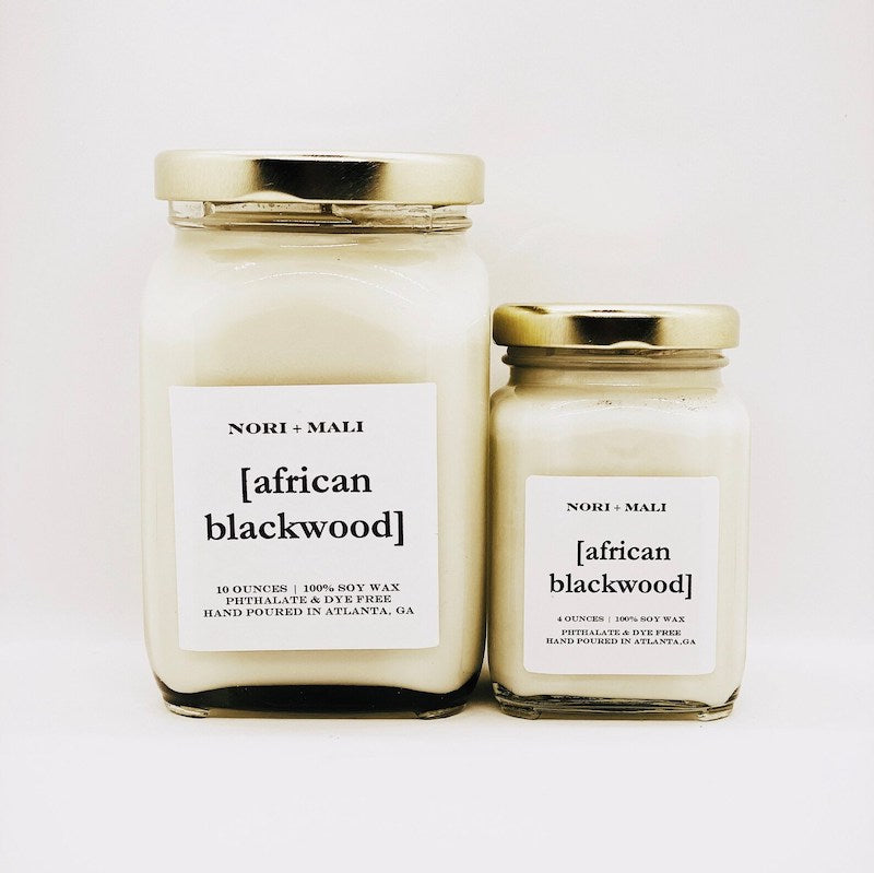 African Blackwood Soy Candle