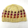 Knit Cap - Yellow + Mohair