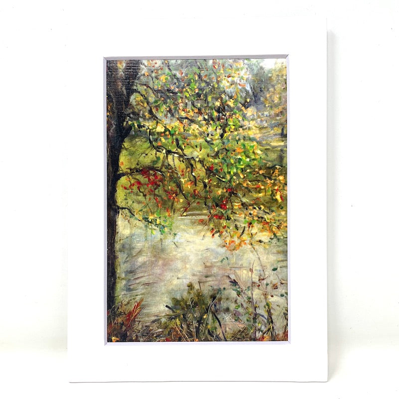 Art Print - Leaves Transition at Avondale Lake