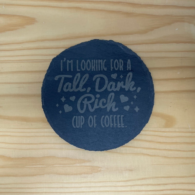 Coaster - Slate | Round