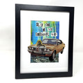 Framed Original - Stay out of my emotional way