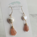 Earrings - Something Peach