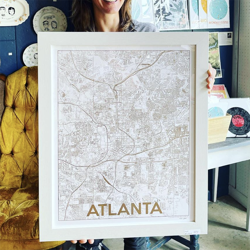 Atlanta | White + Gold