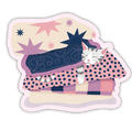 Sticker - Cozy Cat Nap