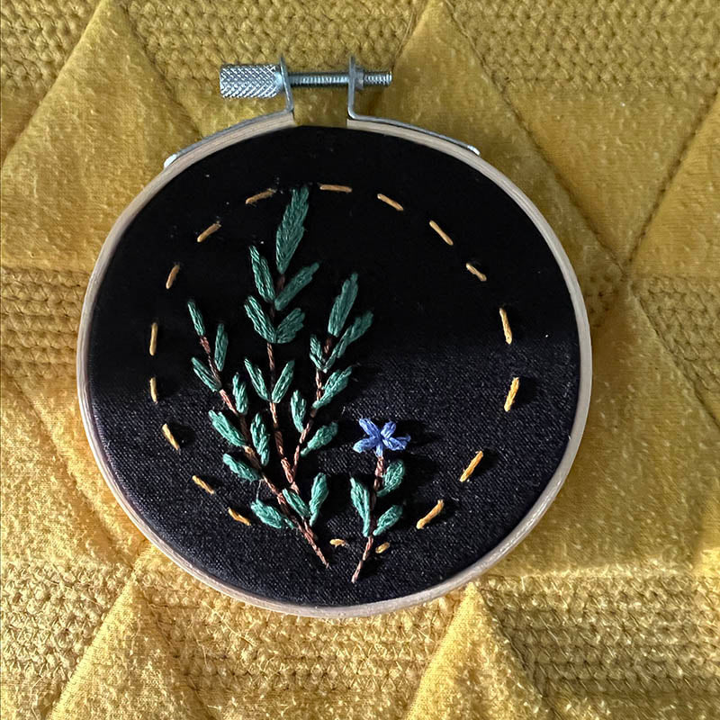 Magical Plants Embroidery - March 15