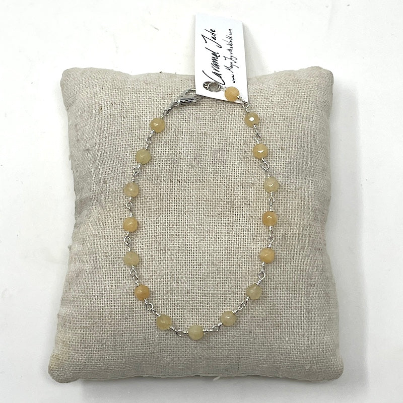 Gemstone Bracelet - Silver