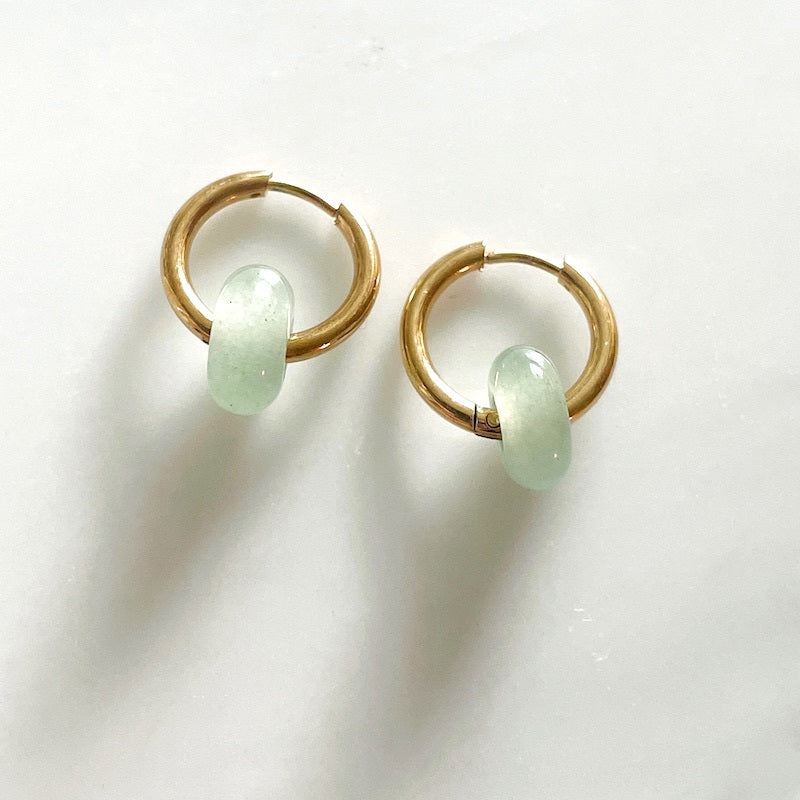 Earrings - Mini Hoops - Gem Candy