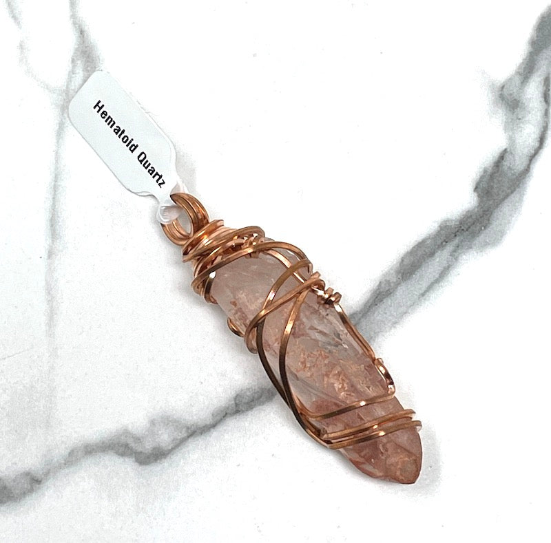 Pendant - Hematoid Quartz