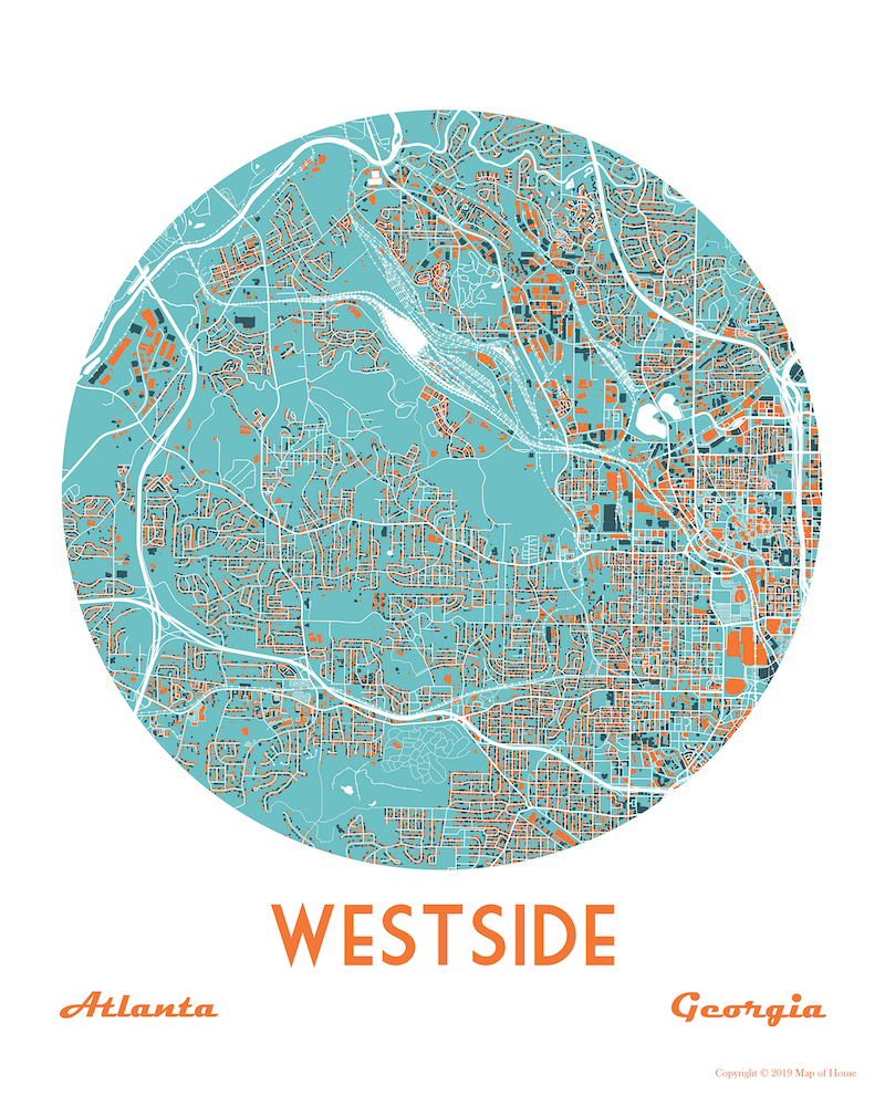 Westside - Blue + Orange