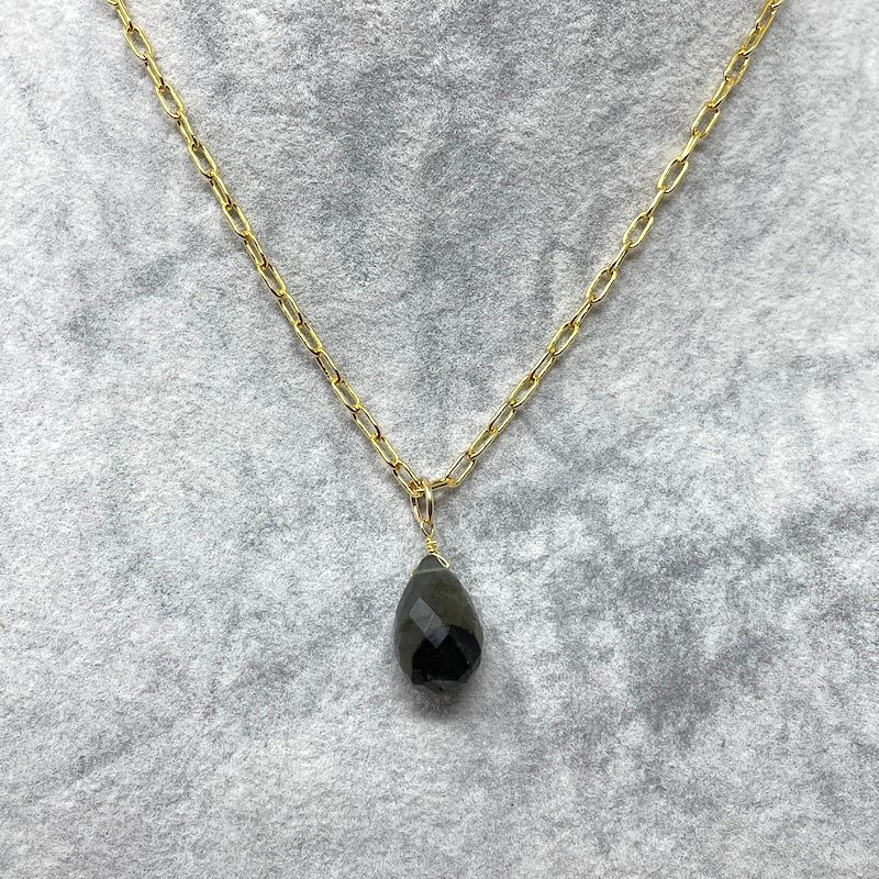 Gemstone Charm - Labradorite