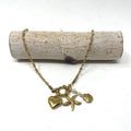 Necklace - Focal Charm on Rope chain