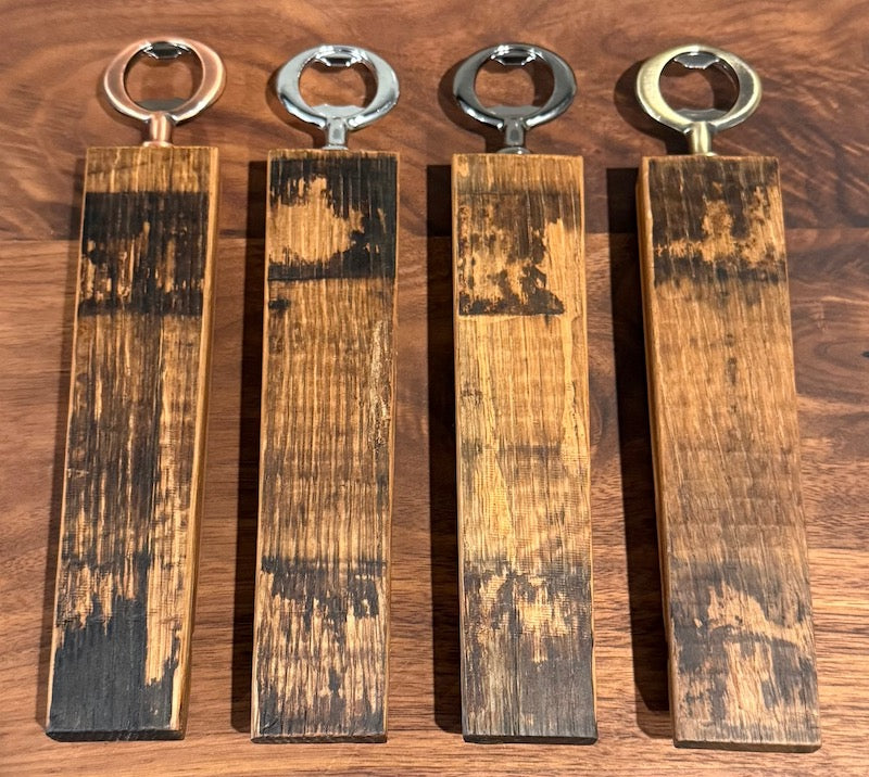 Bottle Opener | Whiskey Barrel Stave