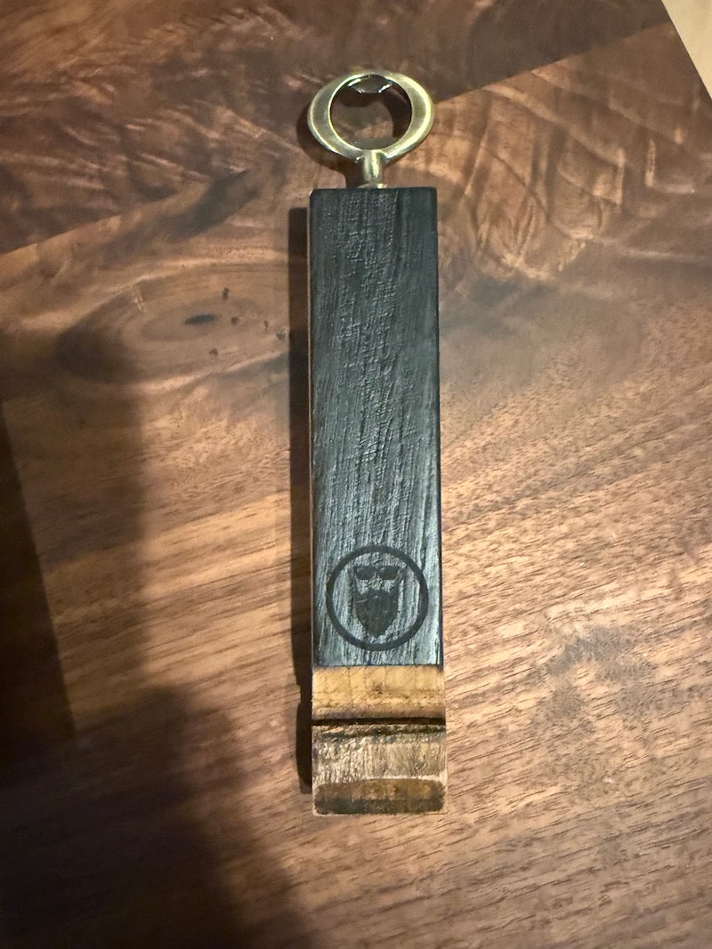 Bottle Opener | Whiskey Barrel Stave