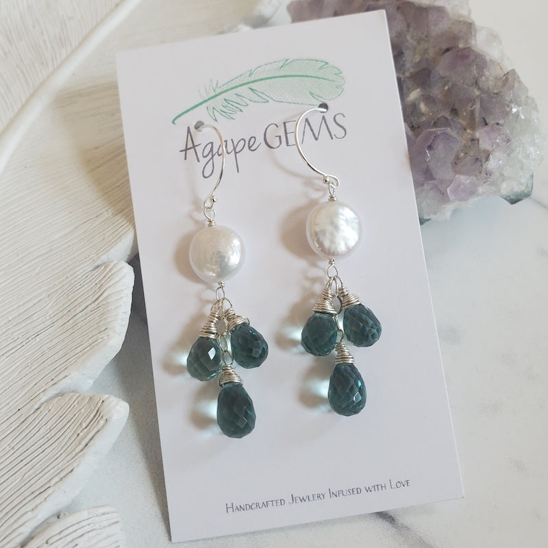 Earrings - Coin Pearl Whisper