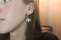 Earrings - Pewter Birds