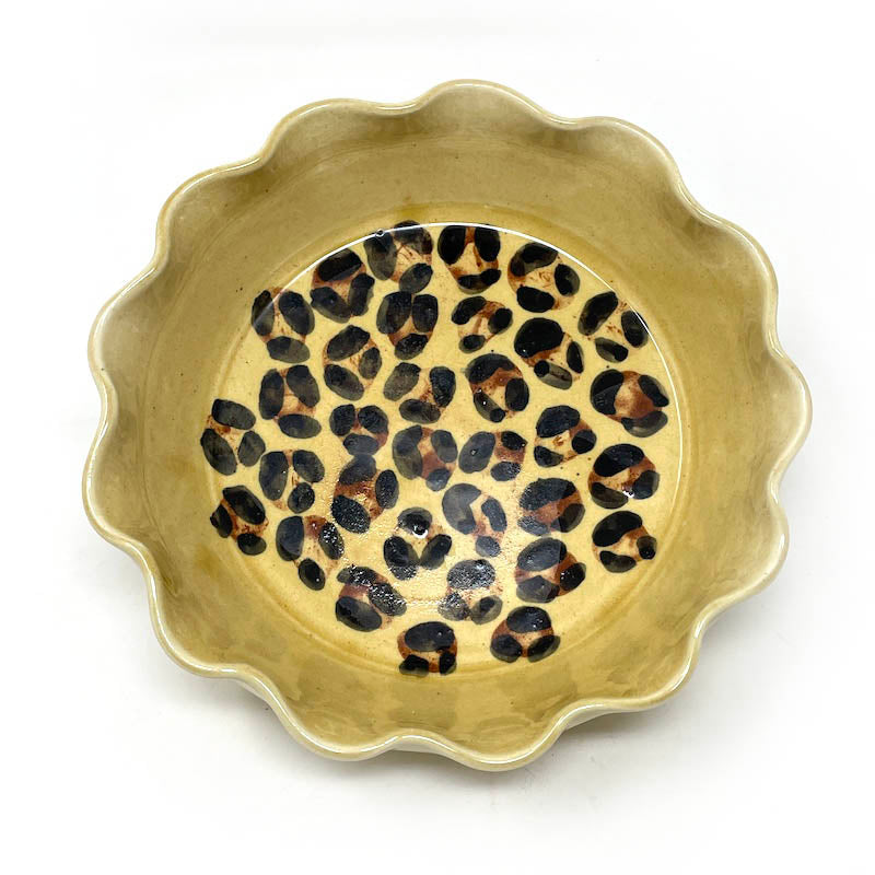 Pie plate - Leopard Print