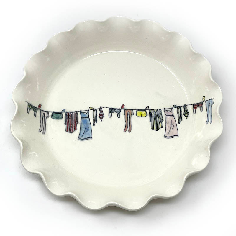 Pie Plate - Laundry
