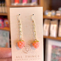 Earrings - Raspberry Drops