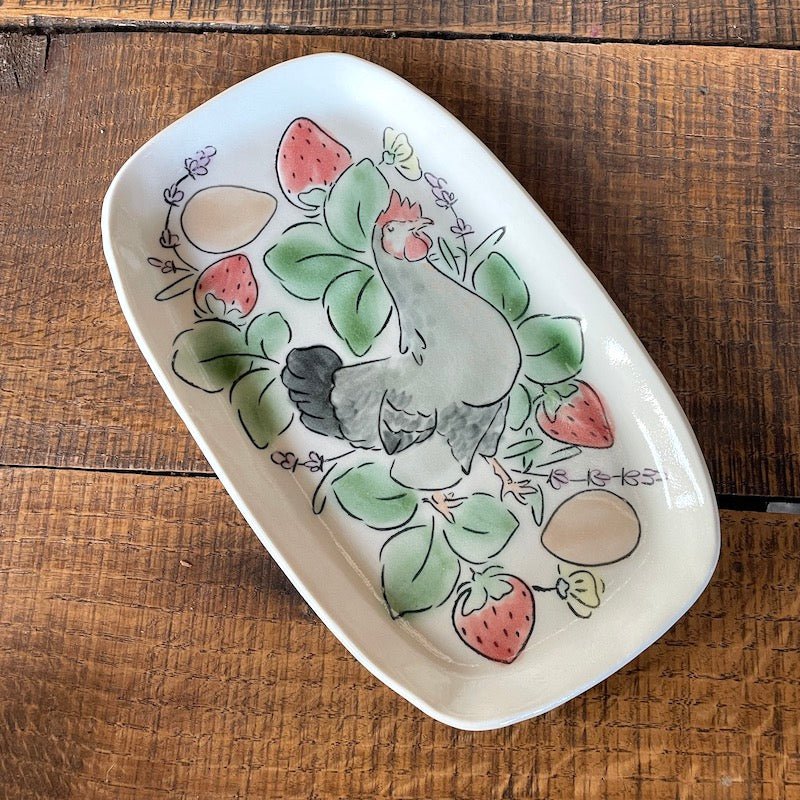 Rectangle Dish - Chicken