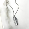 Necklace - Pocket Knife | Silver