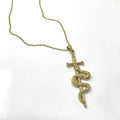 Necklace - Snake + Sword