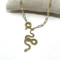 Necklace - Snake Paperclip