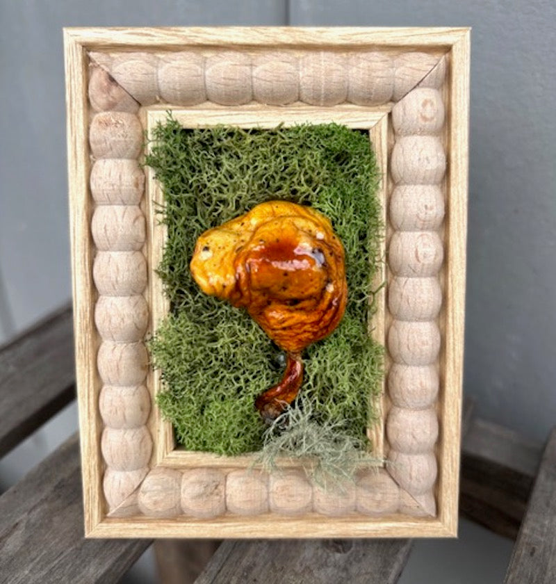 Yellow Mushroom Art