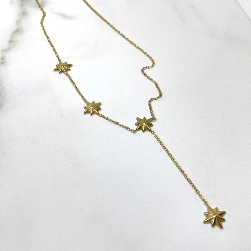 Necklace - Heart or Star Drop