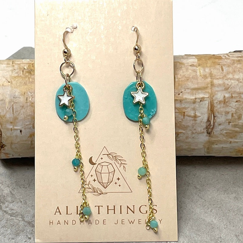 Earrings - Star Fall
