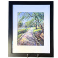 Framed Art Print - Suddenly Warm and Green
