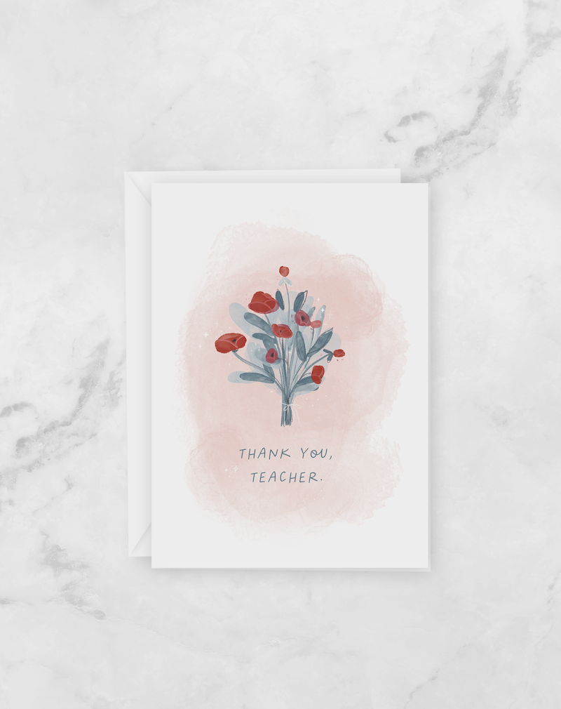 Card - Thank You, Teacher