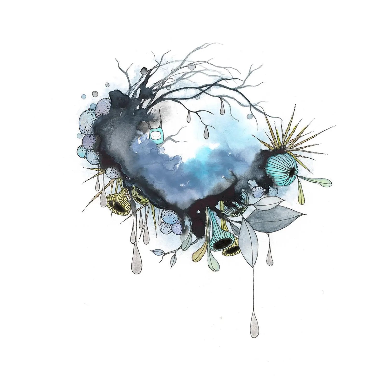 Archival Print - The other side of the storm