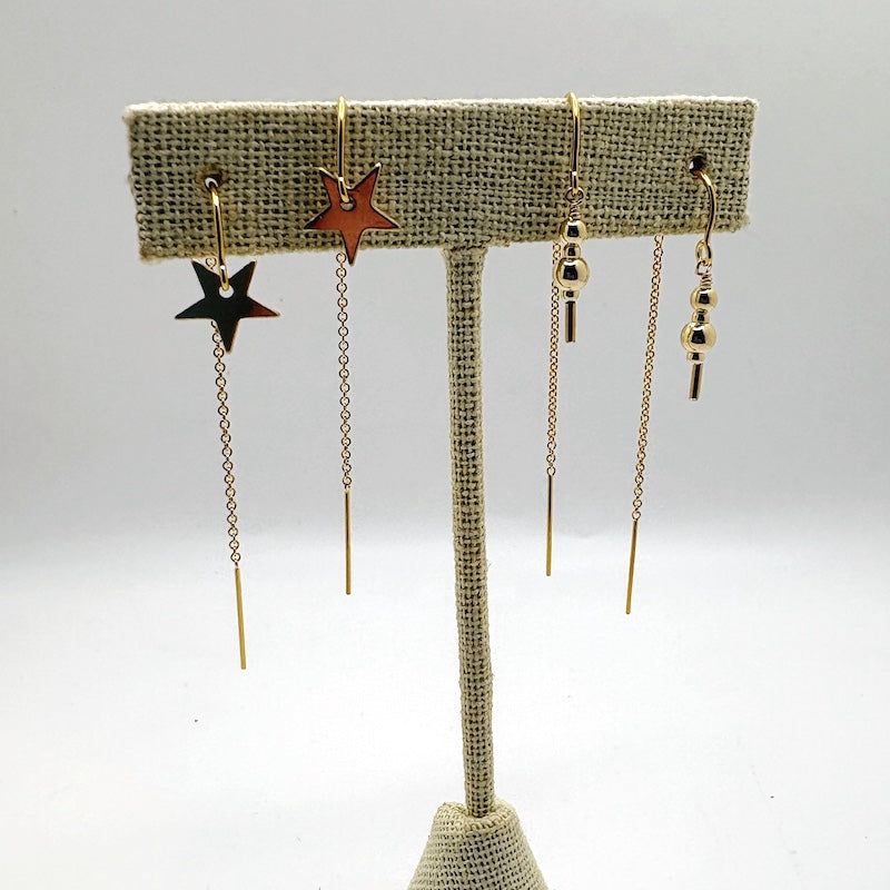 Threaders - Gold Star or Gold Bead