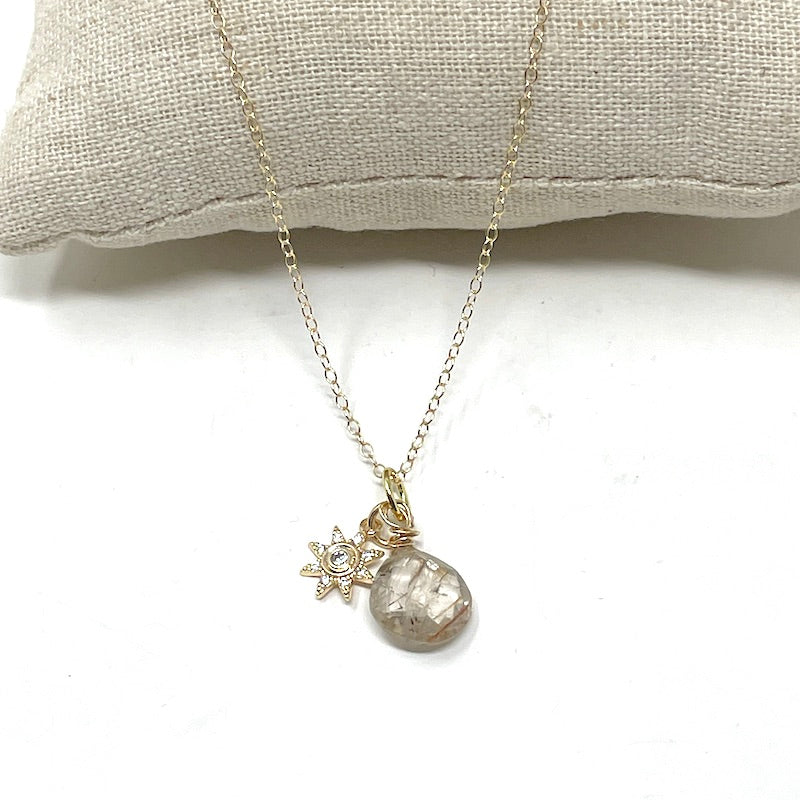 Necklace - Stone Drop