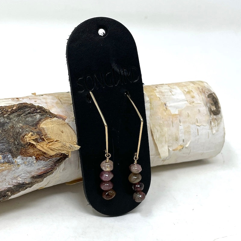 Earrings - Tourmaline