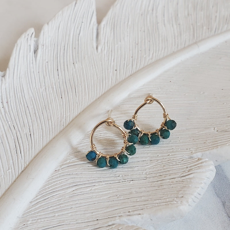 Studs - Tiny Turquoise