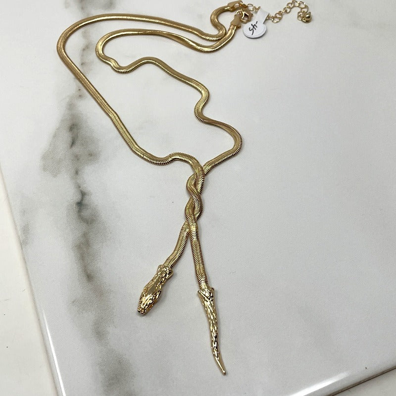 Necklace - Twisted Snake