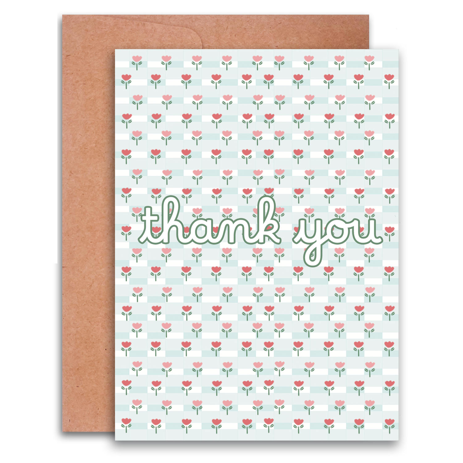 Card - Thank You Flowers