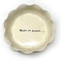 Pie plate - When in doubt...